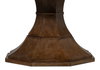 Giselle Jupe Table  Medium  Light Mink, by Sarreid, 4'7" length x 4'7" width x 2'6" height thumbnail 8