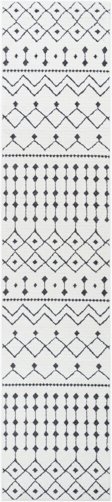 Moroccan Shag Machine Woven Rug, by Surya, 11'11.7" length x 2'7.5" width