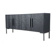 Online Designer Dining Room Fishbone 77" Buffet, Black