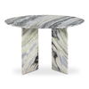 Celia Round Dining Table Green Onyx Marble, by Moe's Home, 48" width x 30" height x 48" depth thumbnail 3