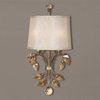 Alenya 2 Light Gold Wall Sconce, by Uttermost, 12.25" width x 21.5" height x 5.5" depth thumbnail 2