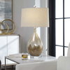 Flavian Glazed Ceramic Lamp, by Uttermost, 1'6" width x 2'6.25" height x 1'6" depth thumbnail 2