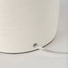 Cato 20.0L x 20.0W x 33.5H Cream Base with White Shade Table Lamp, by Mercana, 18" length x 18" width x 32.8" height thumbnail 9