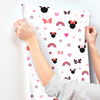 Disney Minnie Mouse Rainbow Red Wallpaper thumbnail 3