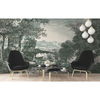 Provincial Scenic Teal Wall Mural thumbnail 1