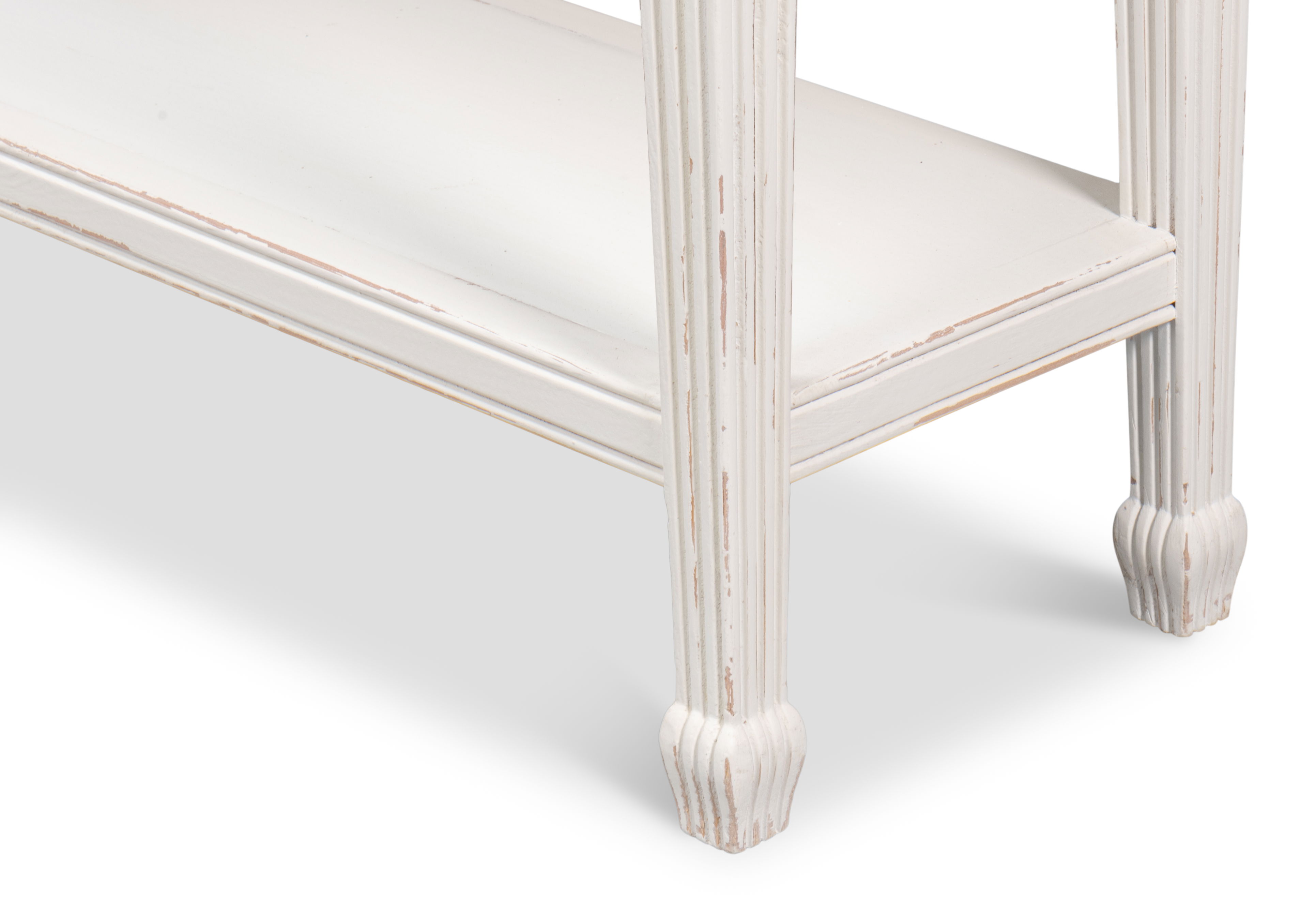 Jude Bungalow Console Table, by Sarreid, 58" length x 12" width x 32" height View 8