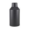 Tosca Tall Matte Black Metal Vase, by Mercana, 6.3" length x 6.3" width x 13.98" height thumbnail 1