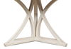 Flying Buttress Dining Table,Ant. White, by Sarreid, 54" length x 54" width x 30" height thumbnail 7