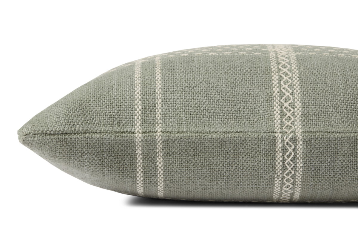 Magnolia Home by Joanna Gaines x Loloi No Name Pillow, Decorative Pillow, 22" length x 22" width View 3