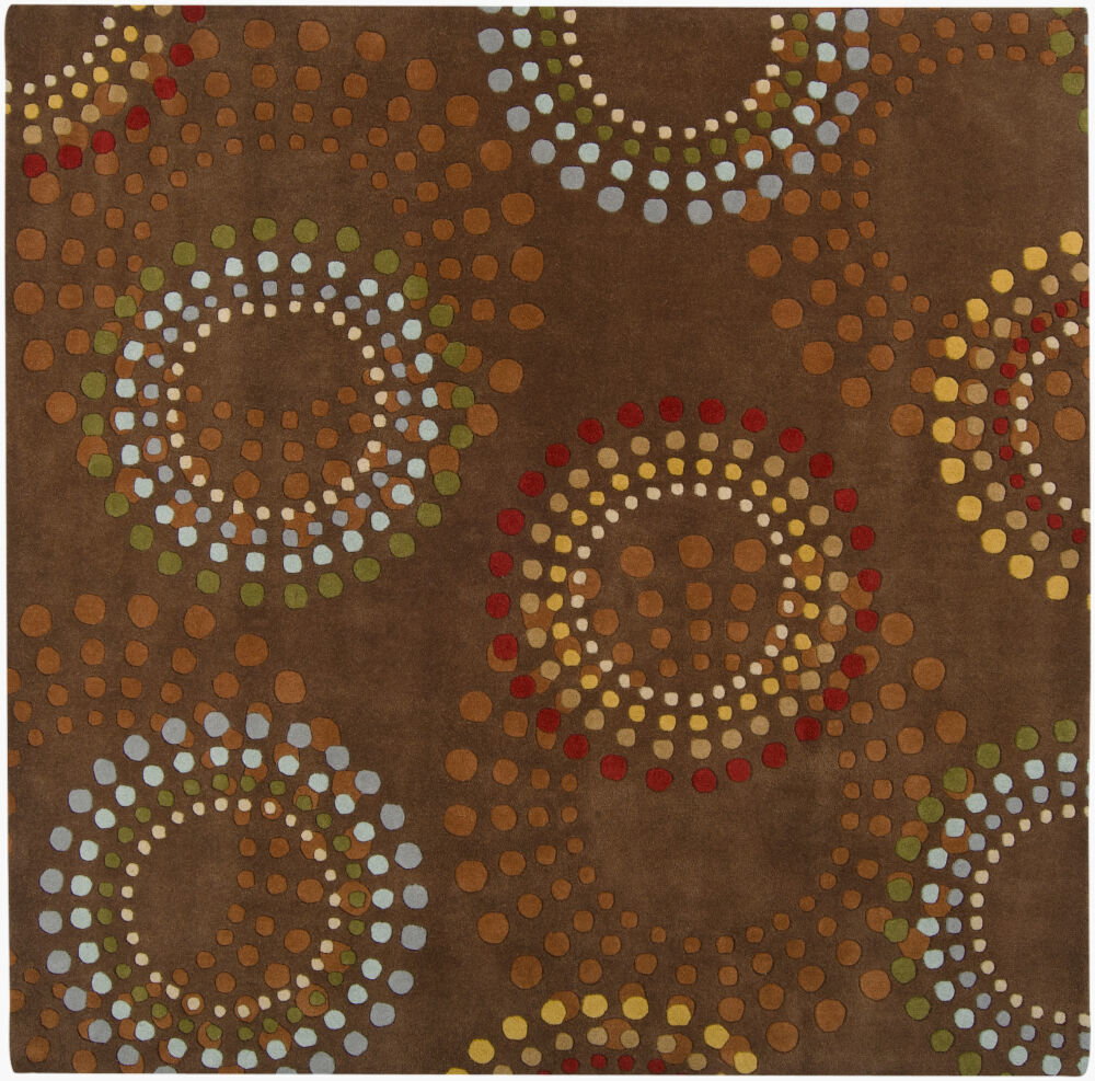 Forum Handmade Rug, by Surya, 1'6" length x 1'6" width