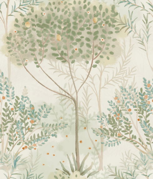 Orchard Beige Wallpaper