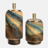 Celestial Tide Glass Containers Set/2 thumbnail 0