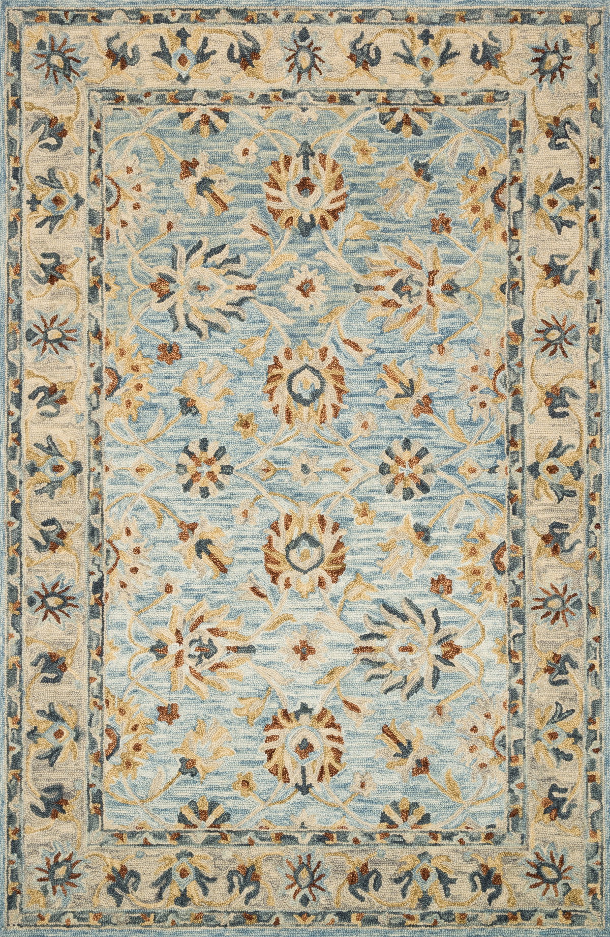 Loloi Victoria Rug, 5' length x 7'6" width