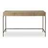 Aristotle Natuiral Wood Modern Desk thumbnail 0
