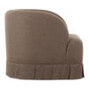 Maren Swivel Chair Brown, Accent Chair by Moe's Home, 32" width x 26.5" height x 30" depth thumbnail 3