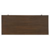 Windsor Desk Dark Brown, by Moe's Home, 72" width x 30" height x 30" depth thumbnail 6