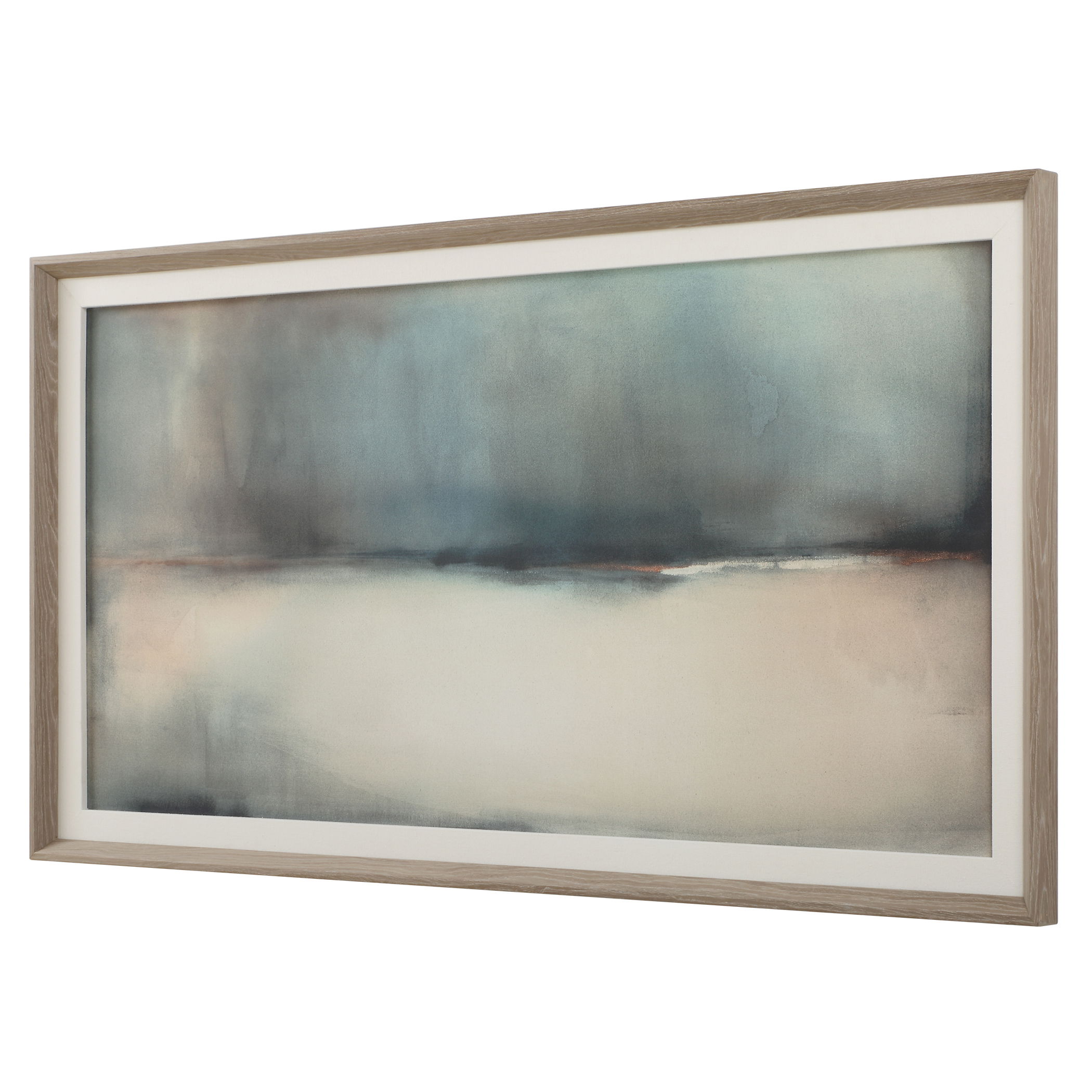 Deep Rains Framed Abstract Print large image 