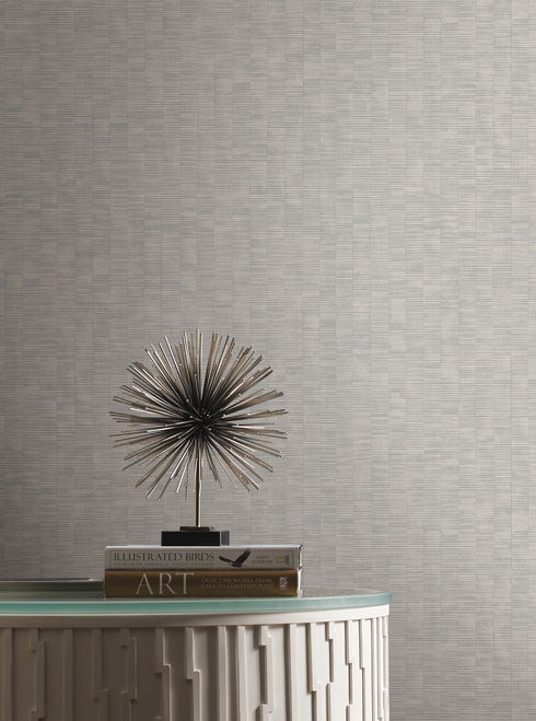 Capri Light Grey Wallpaper