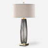 Vilminore Gray Glass Table Lamp thumbnail 0