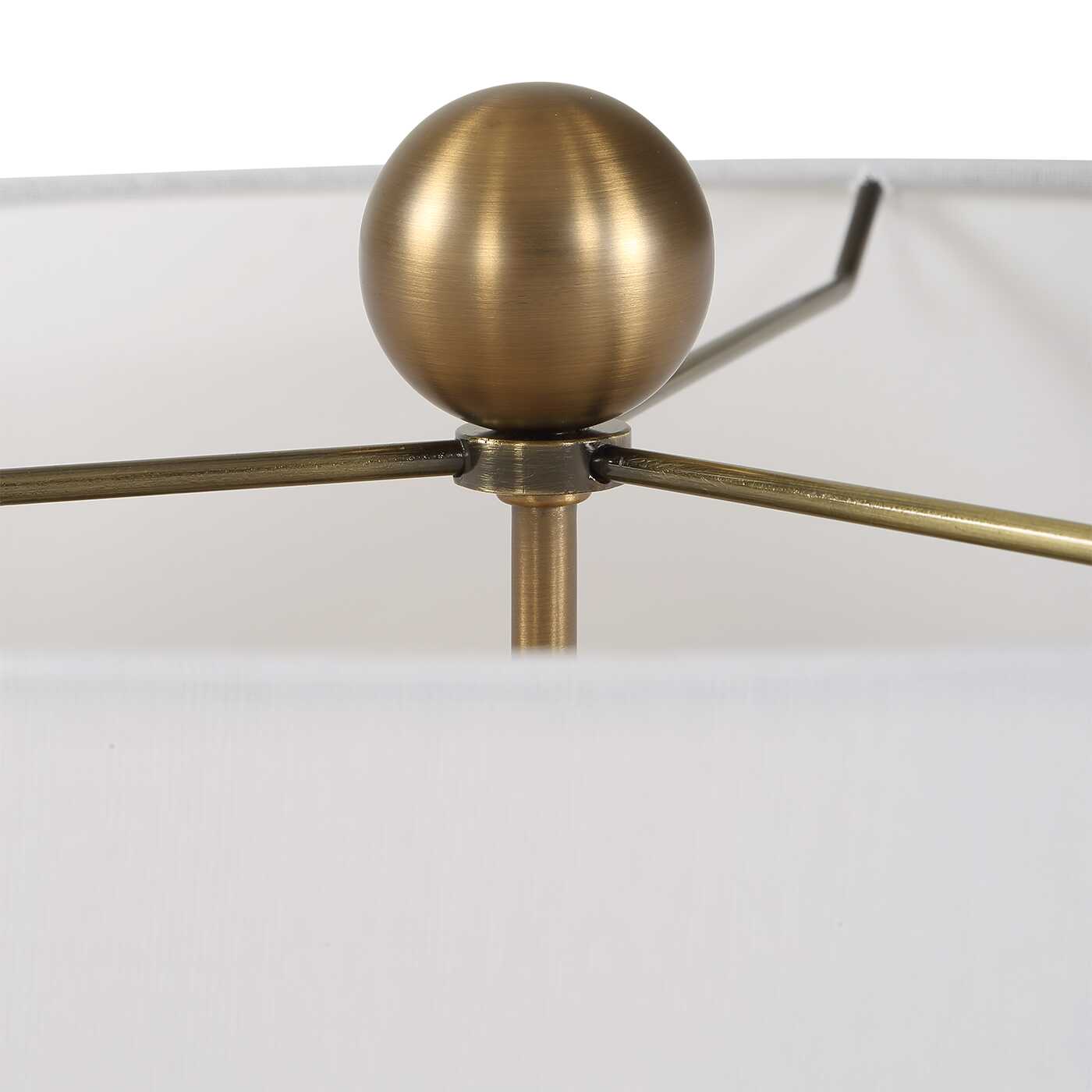 Cardoni Green Table Lamp, by Uttermost, 18" width x 32.25" height x 18" depth View 8