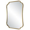 Athena Brushed Brass Mirror thumbnail 5