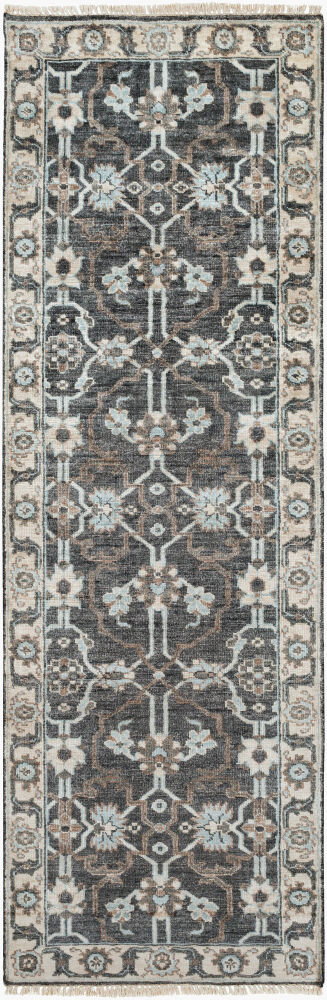 Theodora Handmade Rug, by Surya, 8' length x 2'6" width
