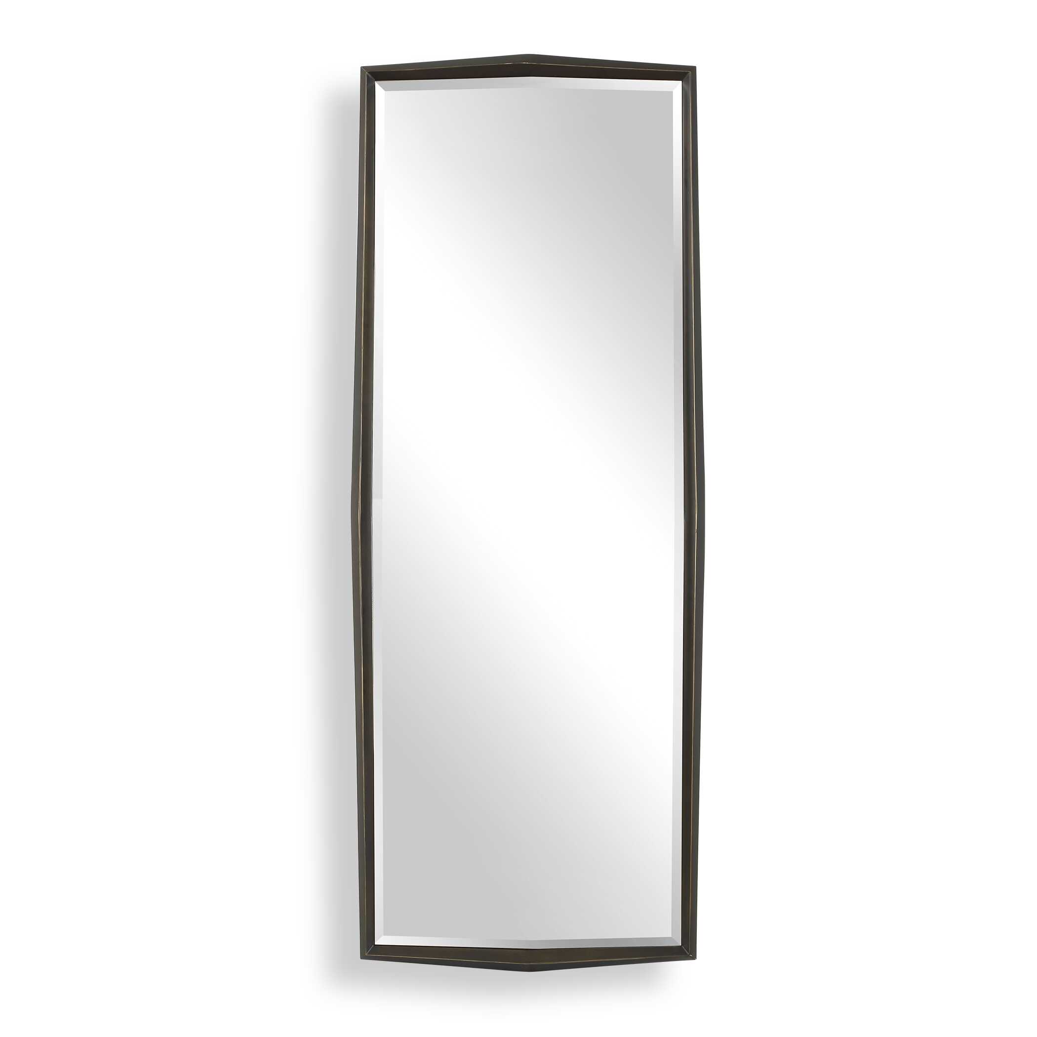 On Point Tall Bronze Mirror, by Uttermost, 30" width x 76" height x 3" depth View 1