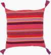 Stadda Stripe Accent Pillow, Decorative Pillow by Surya, 18" length x 18" width thumbnail