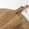 Karana Natural Solid Wood Round Serving Boards thumbnail 4