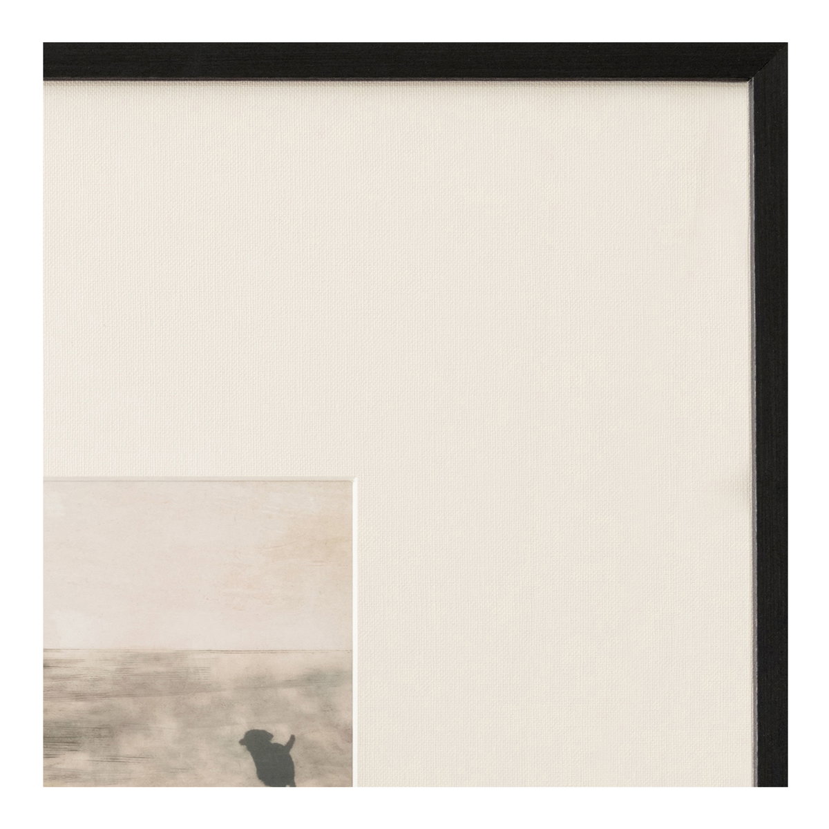 Strand 2 Framed Print, Painting by Moe's Home, 22" width x 25" height x 1.75" depth View 4