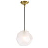 Geodesic 1 Light Mini Pendant, by Uttermost, 8.25" width x 8.25" height x 8" diameter x 6.87" depth thumbnail 4
