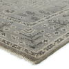 Ginerva Floral Hand Knotted Wool Gray Area Rug thumbnail 4