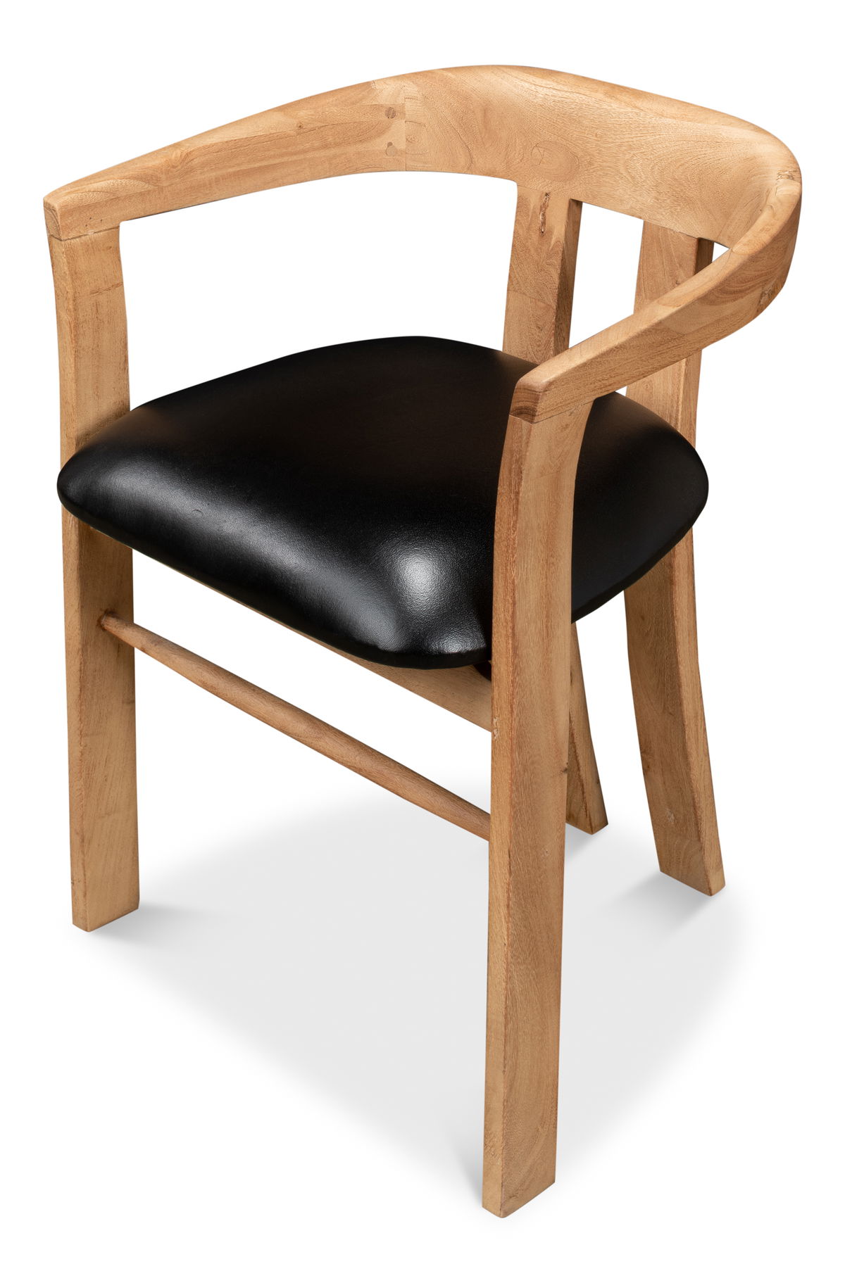 Rift Dining Chair, by Sarreid, 1'7" length x 1'11" width x 2'5" height View 8