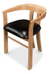 Rift Dining Chair, by Sarreid, 1'7" length x 1'11" width x 2'5" height thumbnail 8