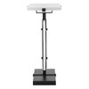 Elements Bubble Glass Accent Table, Side & End Table by Uttermost, 16.5" width x 24" height x 10.5" depth thumbnail 5