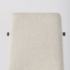 Cavett Cream Boucle Upholstered Seat with Dark Brown Wood Frame Dining Chair thumbnail 7