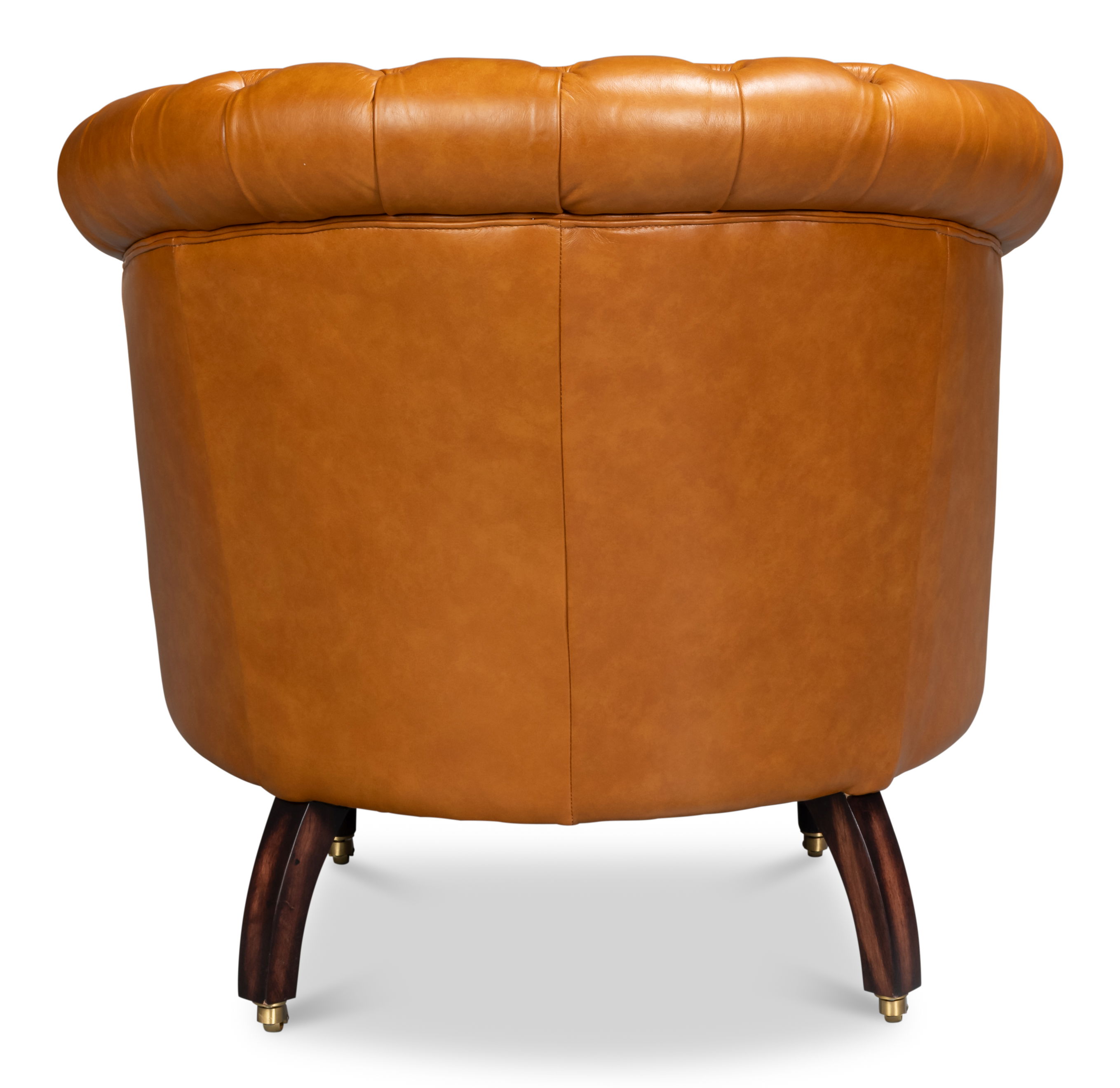 Bastian Armchair, Tan Brown Leather large image 