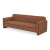 Leo Sofa Light Brown, Sofas & Sectional by Moe's Home, 90" width x 29.5" height x 33.8" depth thumbnail 3