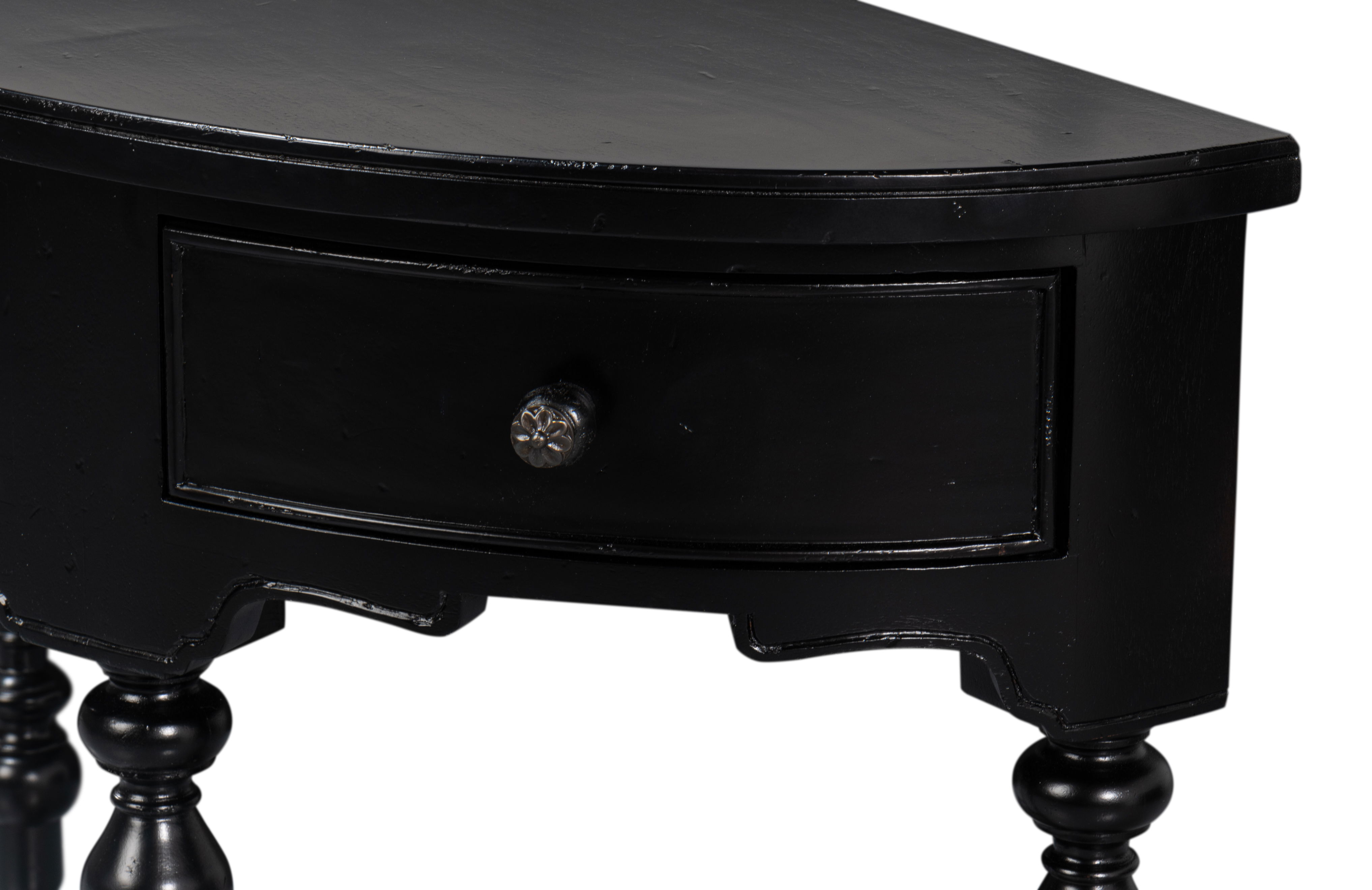 Abraham Half Round Console large image 