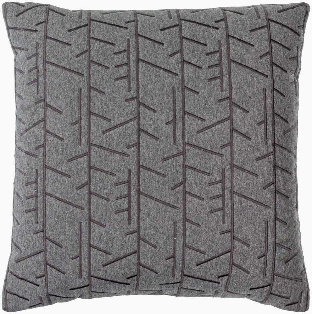Branched Accent Pillow, Decorative Pillow by Surya, 18" length x 18" width
