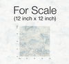 Coastal Map Blue & Grey Peel & Stick Wallpaper thumbnail 0