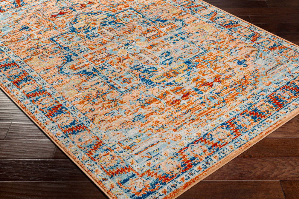 Tevazu Machine Woven Rug, by Surya, 6'11.86" length x 5'2.99" width