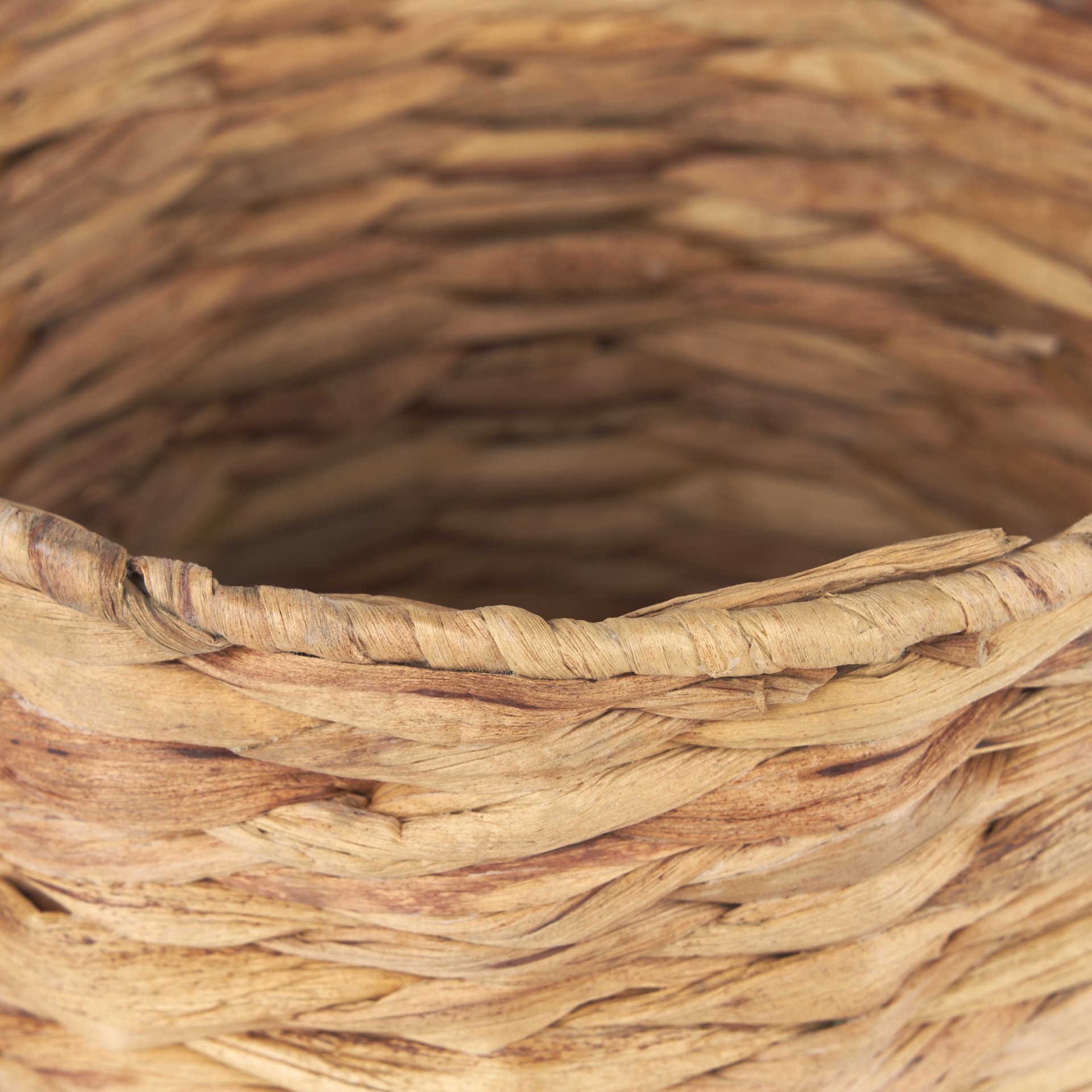 Tamuz Grass Baskets (Set of 2), Bins & Basket by Mercana, 9.06" length x 9.06" width x 12.99" height View 7