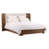 Chadwick Bed King Cream, by Dovetail, 99.8" width x 53.94" height x 87.99" depth thumbnail 1