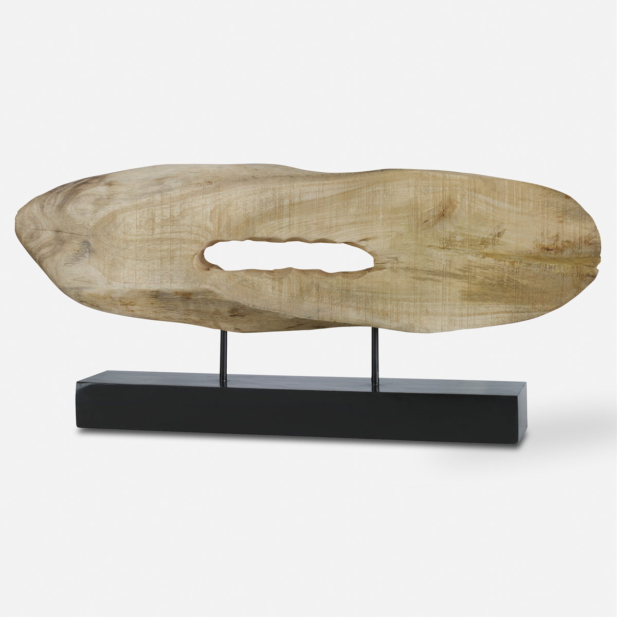 Paol Mango Wood Sculpture, Figurines & Statue by Uttermost, 28.75" width x 12.75" height x 3.75" depth View 1