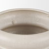 Twyla Tall Cream Glazed Ring Pot, Vase by Mercana, 7.09" length x 7.09" width x 6.69" height thumbnail 5