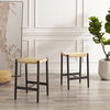 Leif counter height stool, Caviar, Counter & Bar Stool by Greenington, 18.26" length x 16" width x 26" height thumbnail 5