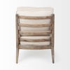Harman II Off-White Fabric Seat with Wood Frame Accent Chair thumbnail 6