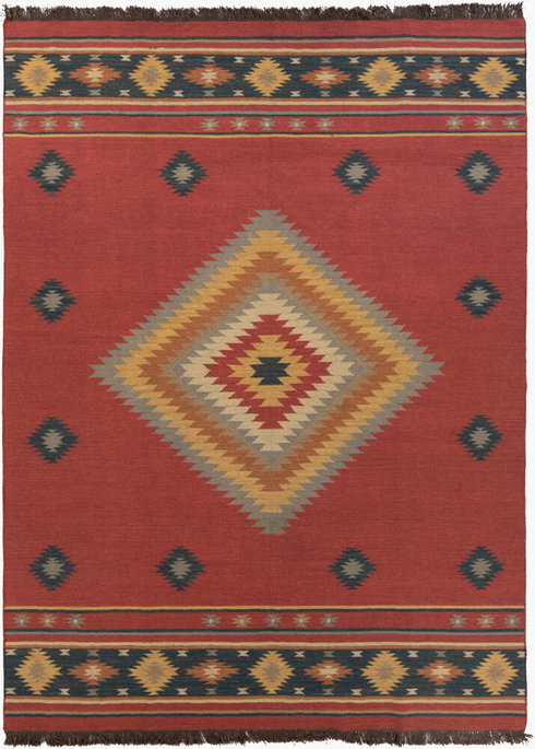 Jewel Tone Handmade Rug