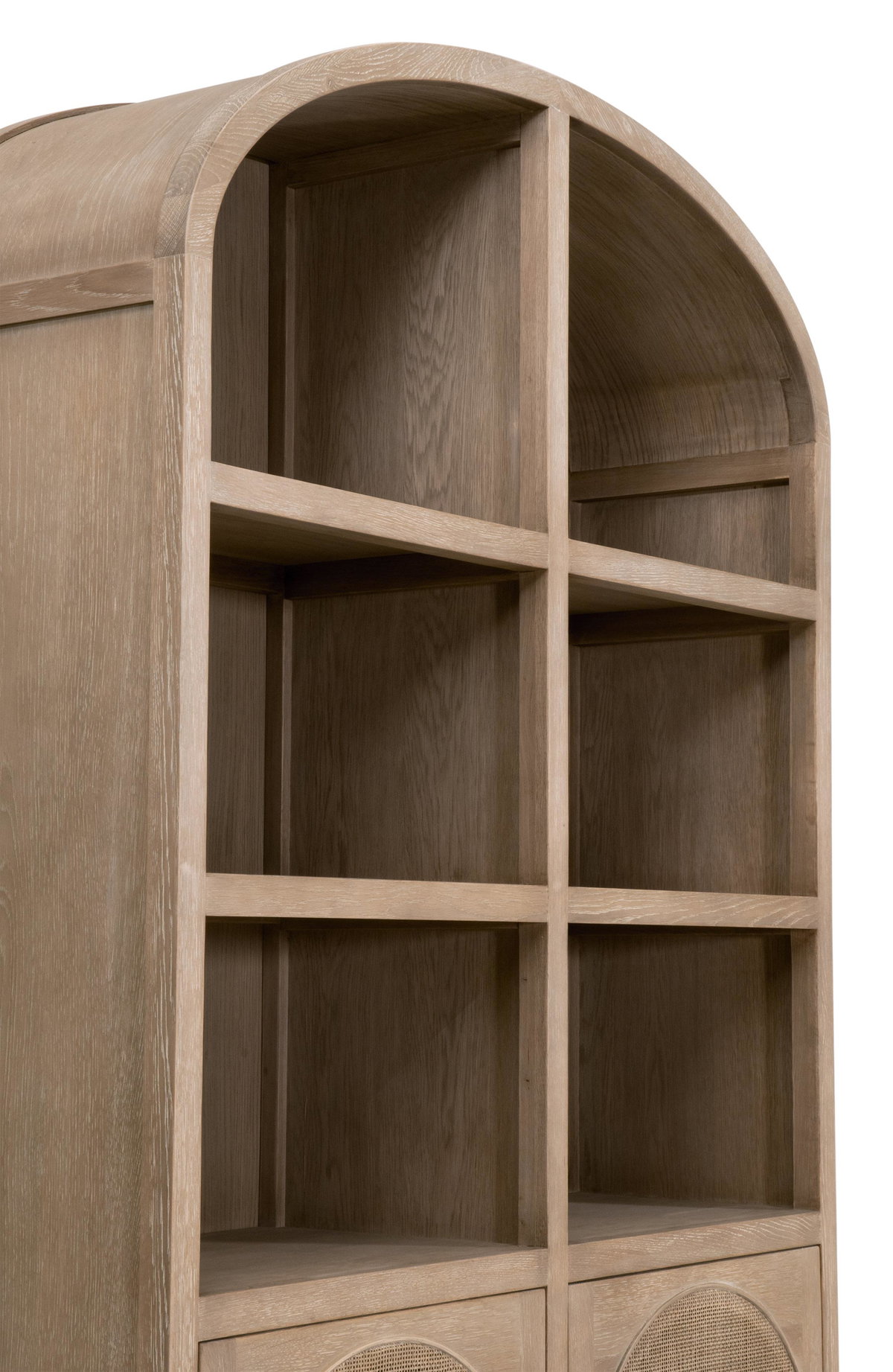 Cane Storage Bookcase, Shelving & Bookcase by Essentials for Living, 49.5" width x 83" height x 16.5" depth View 12